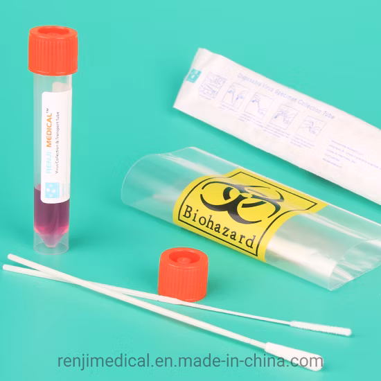 Materiali di consumo PCR per provette monouso per la raccolta di campioni di campioni di acido nucleico da laboratorio PCR