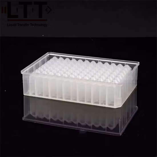 Consumabili da laboratorio Rack per provette criogeniche da 1,5 ml 2 ml con pellicola sigillante per PCR con pellicola sigillante per PCR